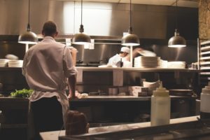 Portuguese workers in Kitchen Australia