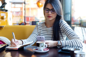 English education Australia girl studying