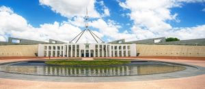 Parlamento Canberra Estudar e Trabalhar Austrália